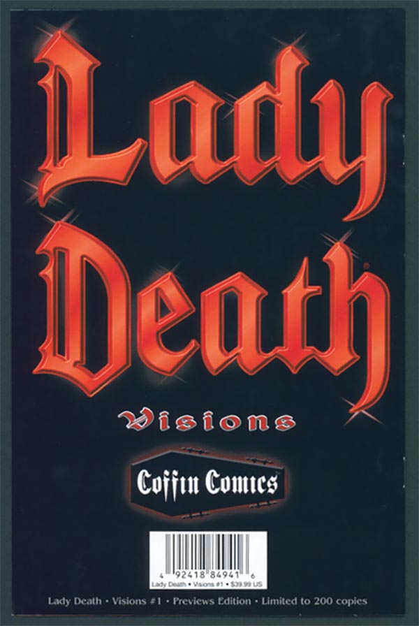 Lady Death: Visions #1 - Previews Exclusive Edition (LOW #0)